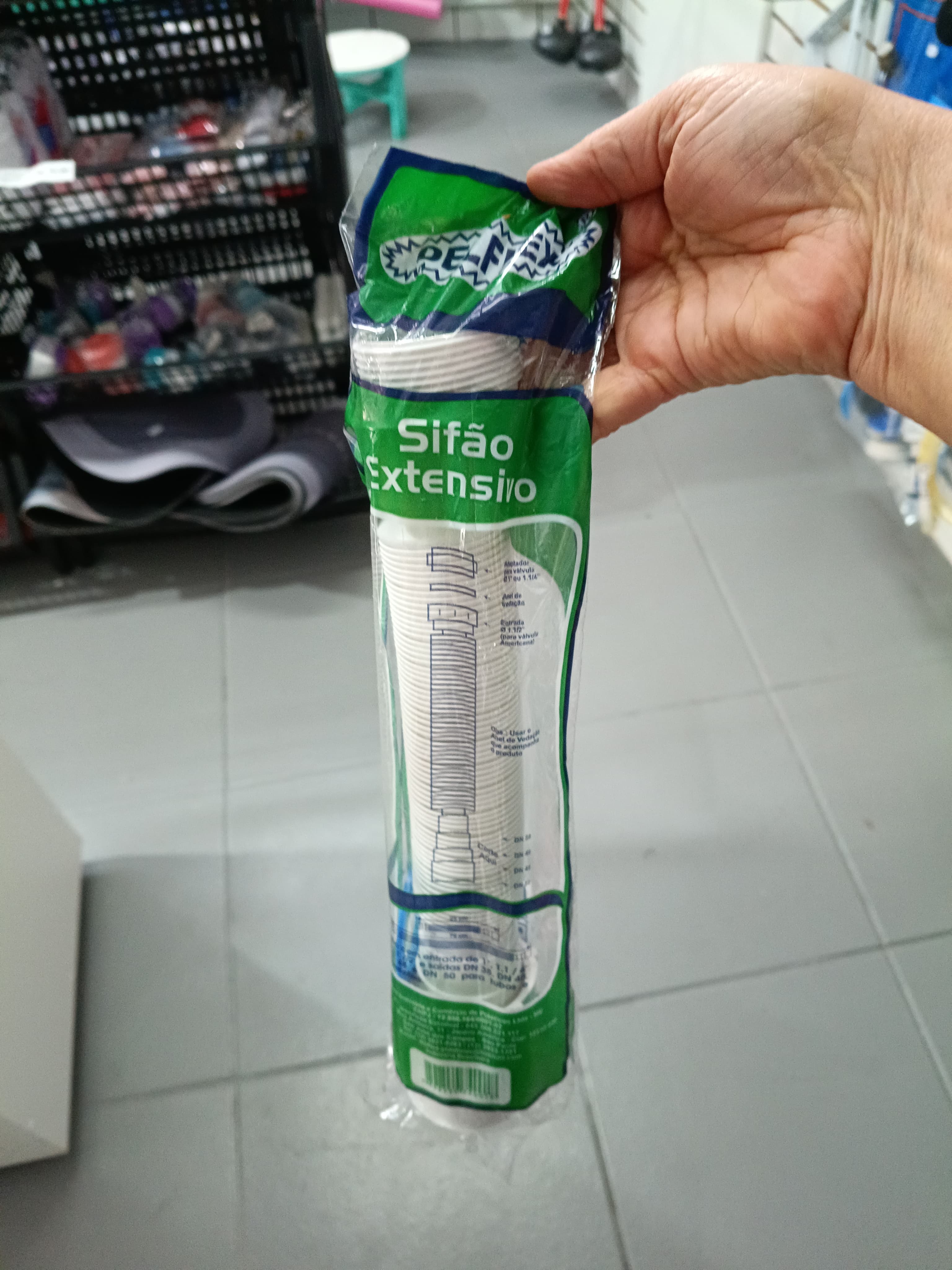 Sifão Sanf Delflex Branco