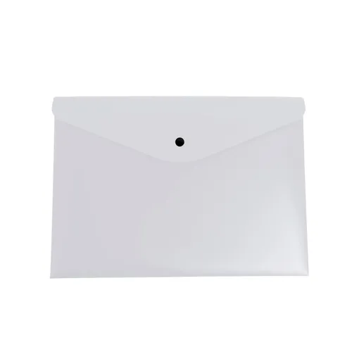 Envelope com botão A4 cristal Dello