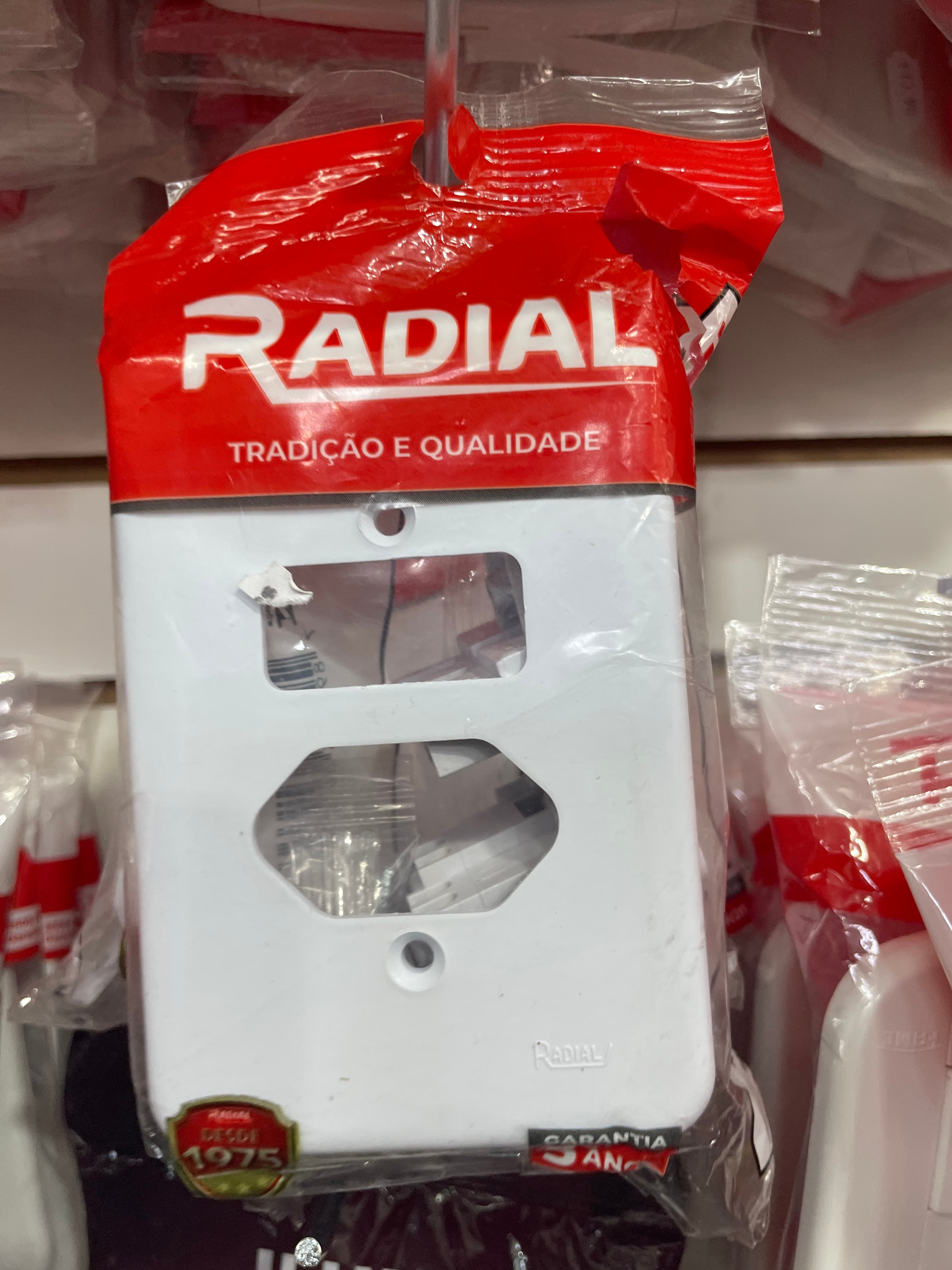 Tomada 1 Tecla Simples 10A/250V