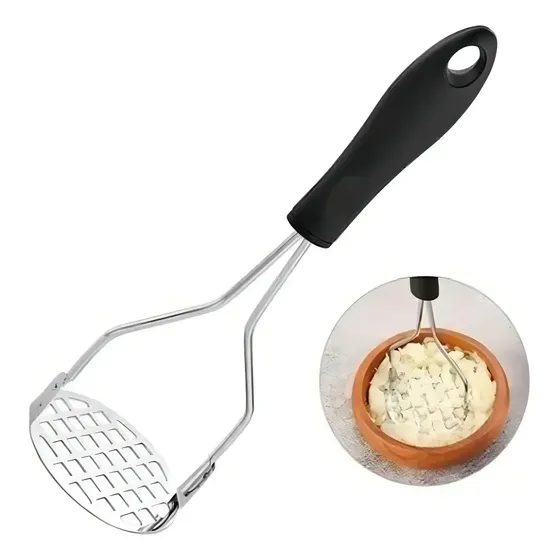 Amassador de batata metal 24 cm manual