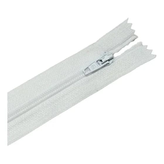 Ziper Comum RO10487 15CM Branco (unidade)