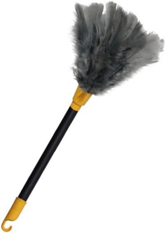 Espanador de pó 52cm penas sintéticas color