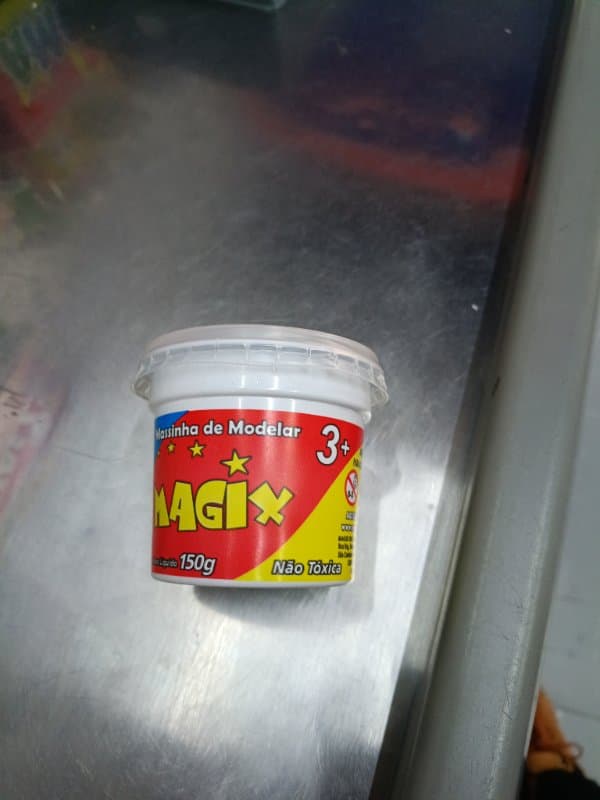 Massa p Modelar Branca Magix