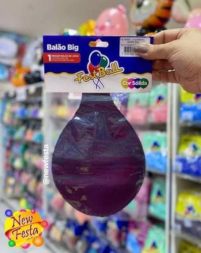 Balão Big Roxo Festball