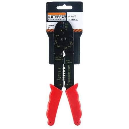 Alicate para terminal Starfer 8 polegadas