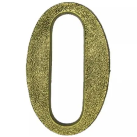 Número colonial Pexcel bronze 0