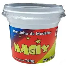 Massa p Modelar Amarelo Magix