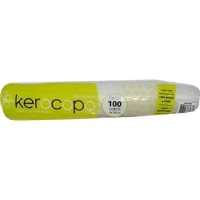 Copo Descartavel Kerocopo 180ML C/100