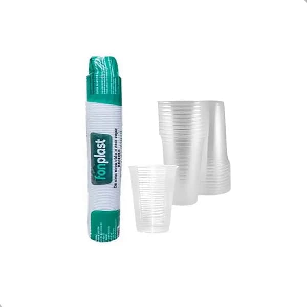 Copo 50ML Branco Fonplast - 50X100UNI