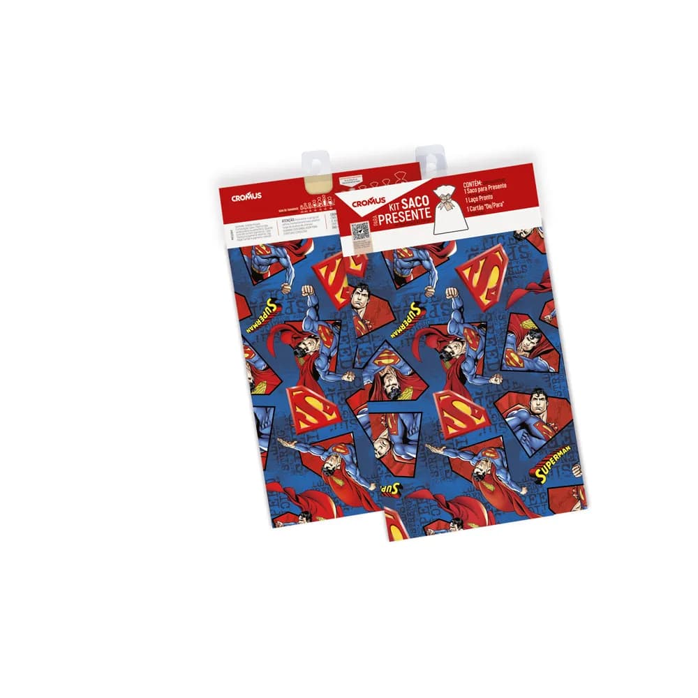 Kit para auto serviço Cromus Superman 30 x 44 cm