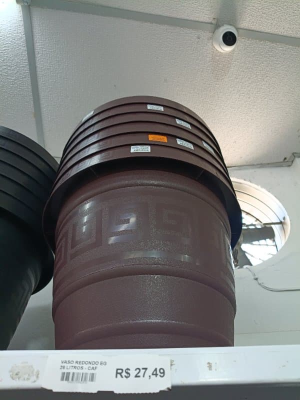 Vaso Redondo EG 26 Litros - Caf