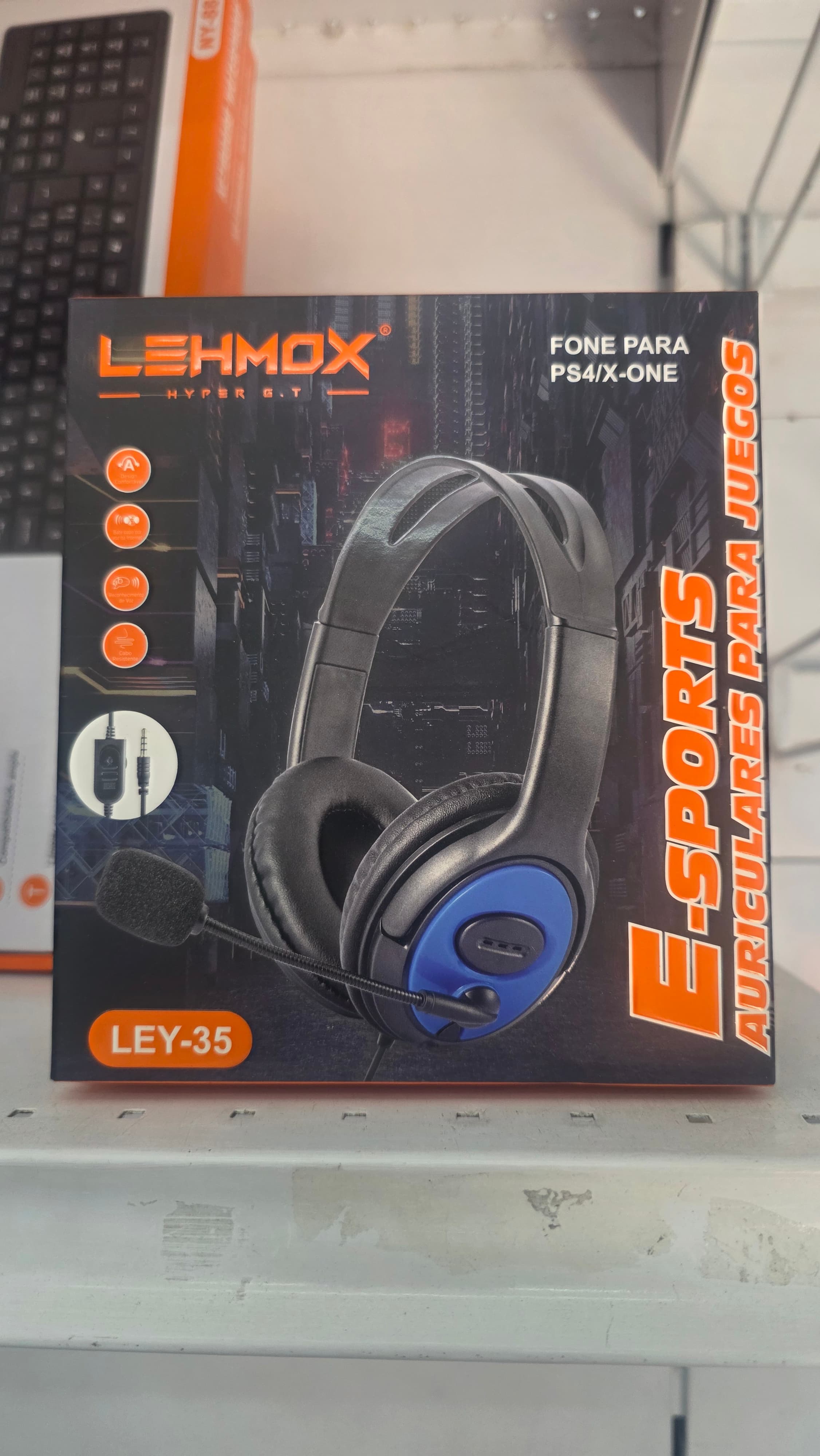 Fone de Ouvido C/ Fio Ley-35