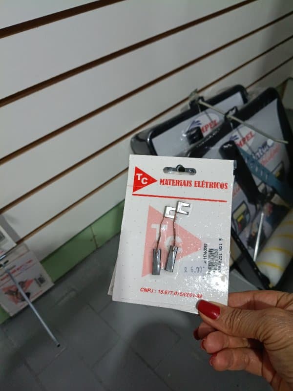 Escova de carvão para furadeira Bosch antiga 3592, pacote com 2