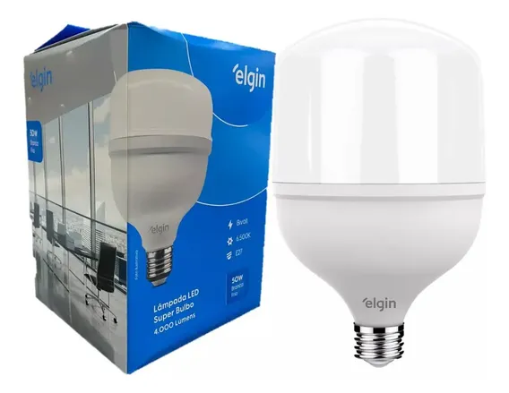 Lampada LED 50W Bivolt Elgin
