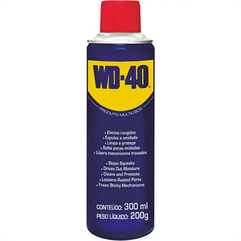 Óleo desengripante e lubrificante WD-40 300 ml