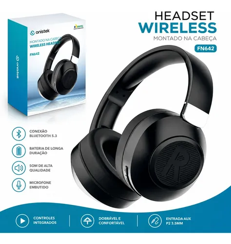 Fone de Ouvido Bluetooth ON-FN641