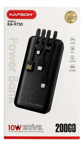 Carregador portátil KA-9750