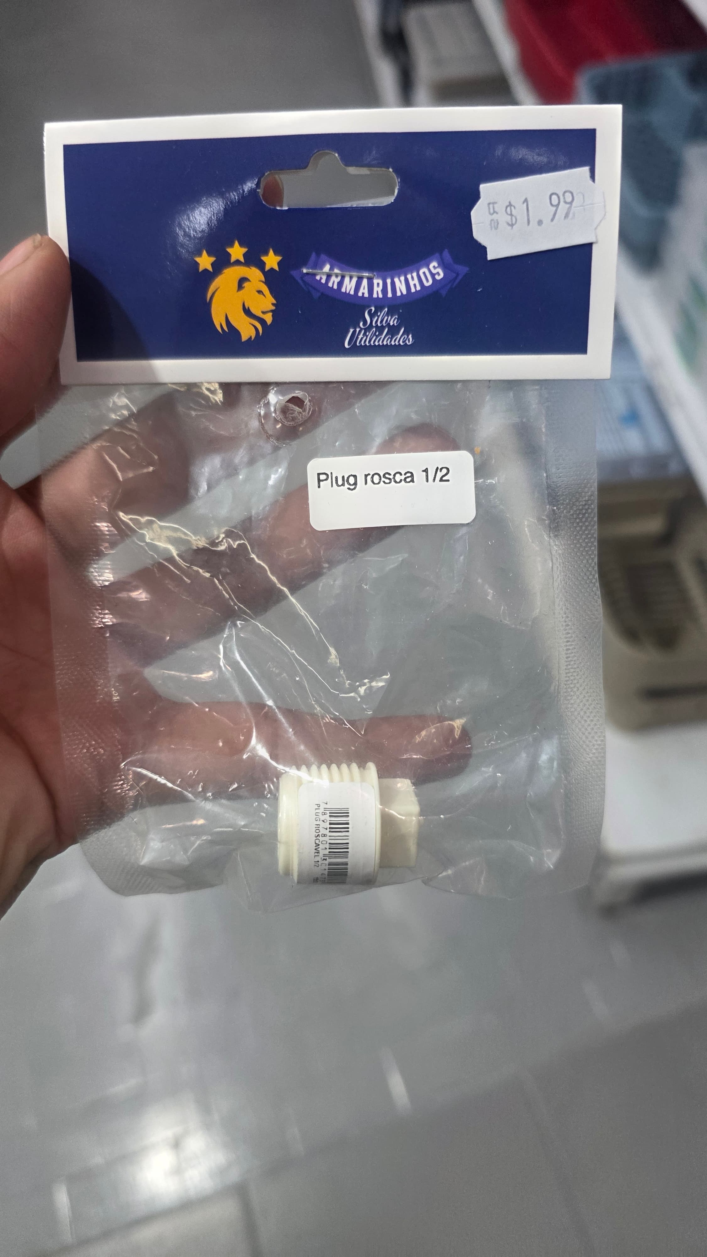 Plug Rosca 1/2