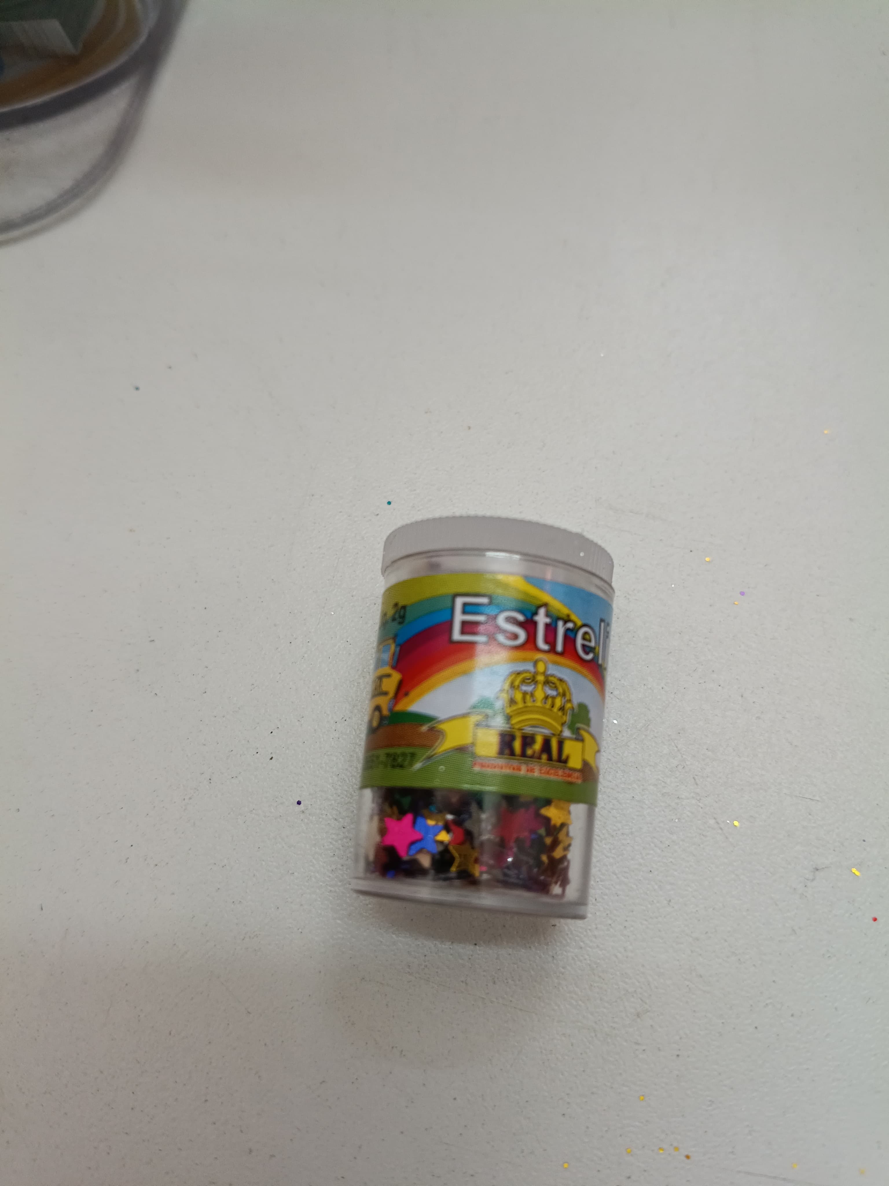 Glitter Arco-Iris Real Seda (unidade)