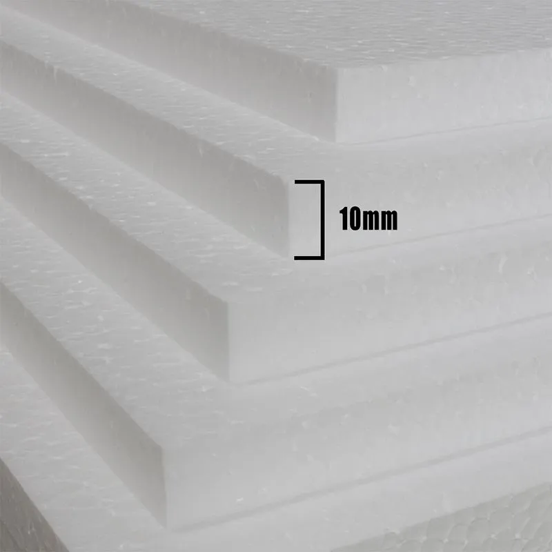 Folha de isopor 100 x 50 cm espessura 10 mm
