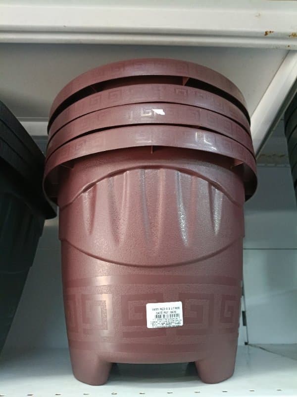 Vaso Redondo G 9 Litros - Caf