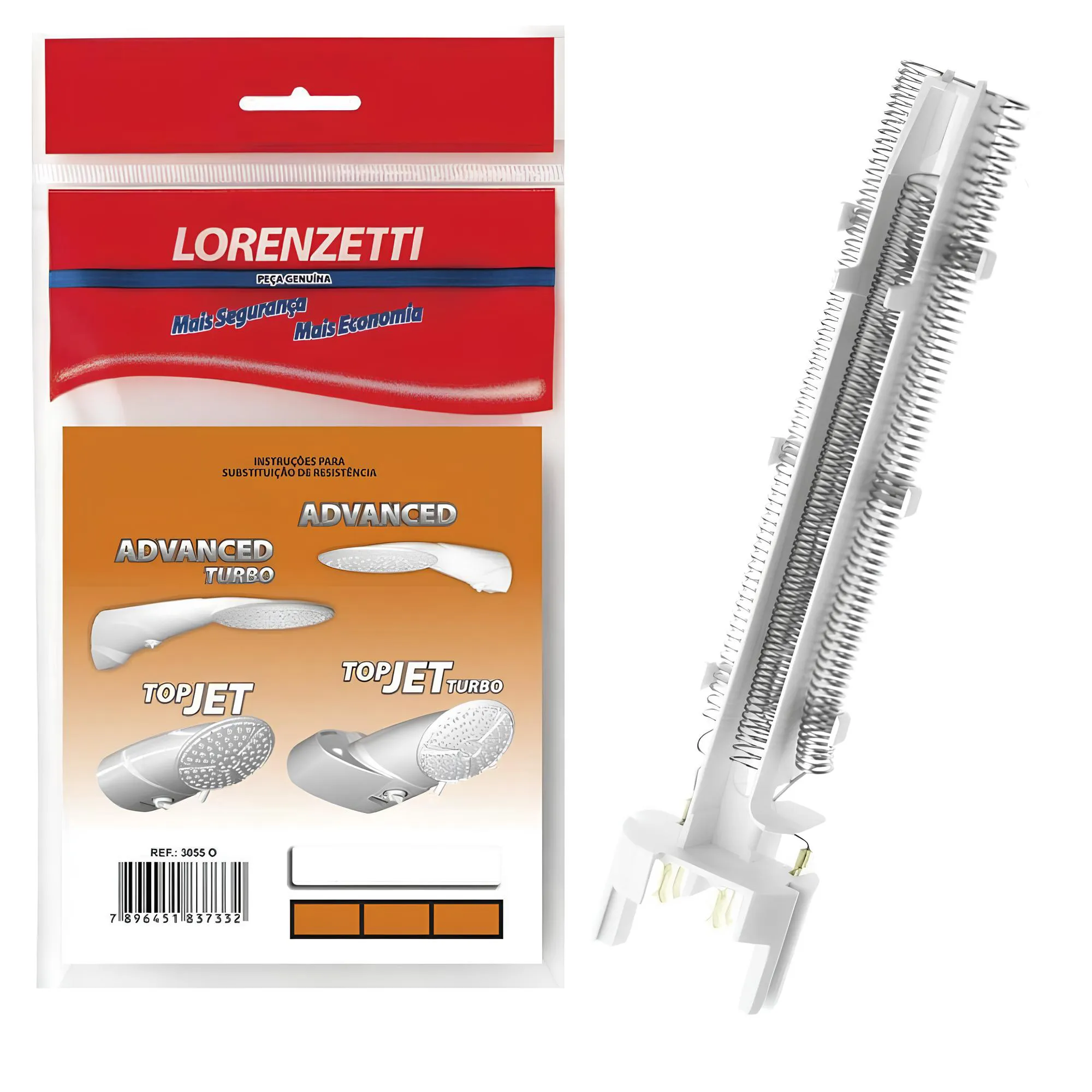 Resist.lec 4T Adv/topjet 7500W 220V 3055-o Lorenzetti