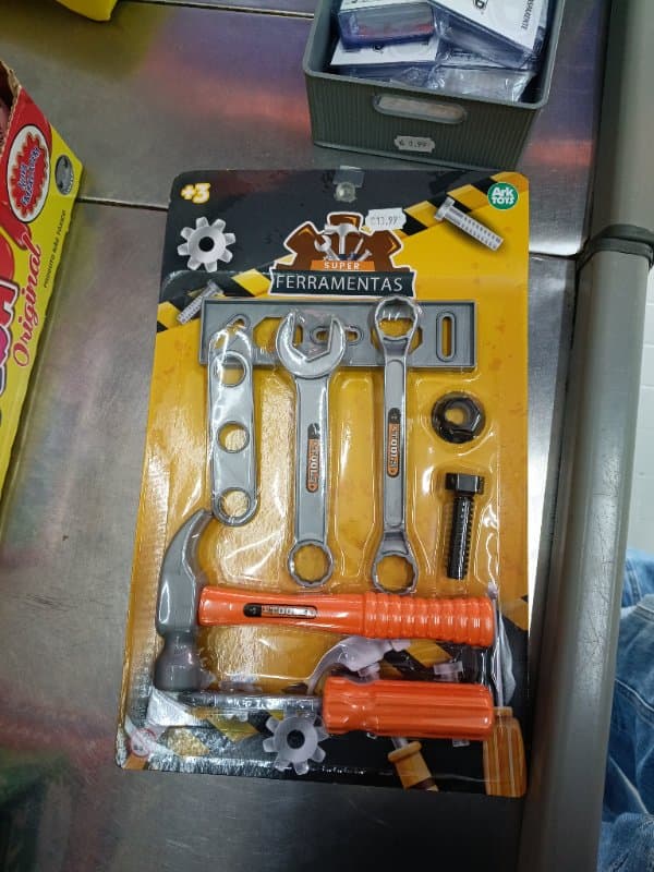 Kit Ferramentas Infantil 6 Peças