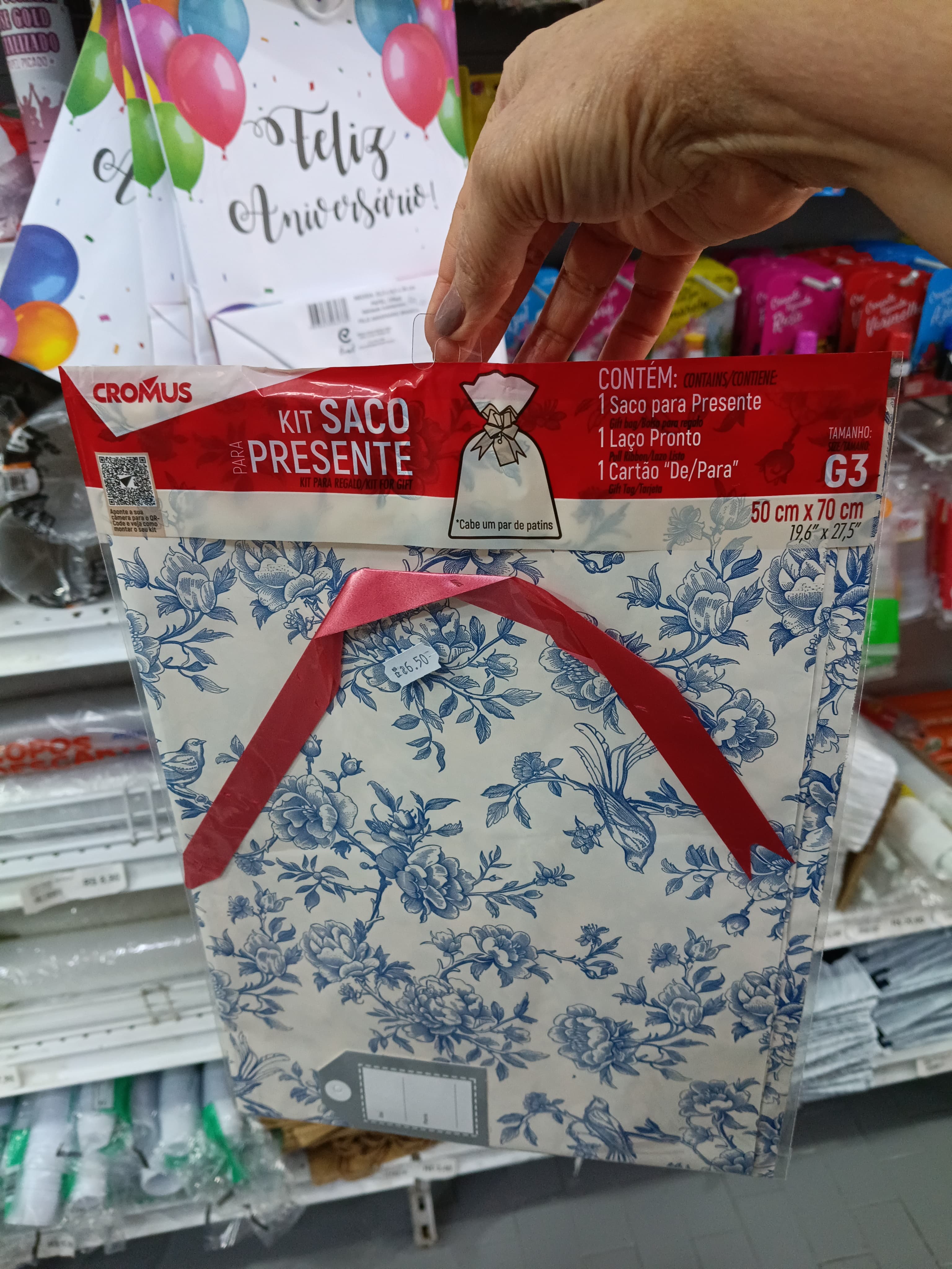 Kit para auto serviço Cromus feminino 50 x 70 cm