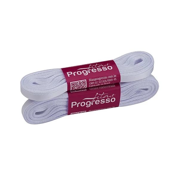 Fita cetim 7 mm x 10 m branco