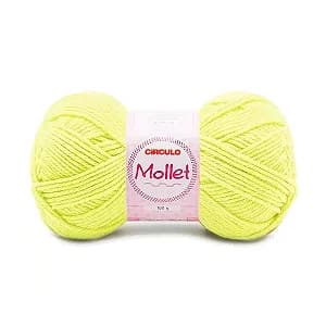 Fio Mollet Amarelo Candy 100G