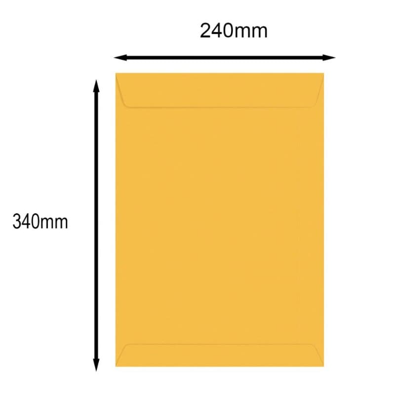 Envelope Ouro 240X340MM (unidade)