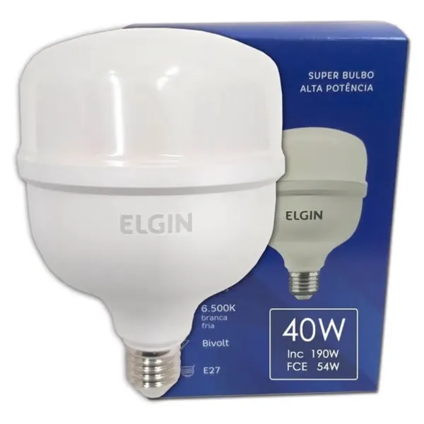 Lampada LED 40W Bivolt Elgin