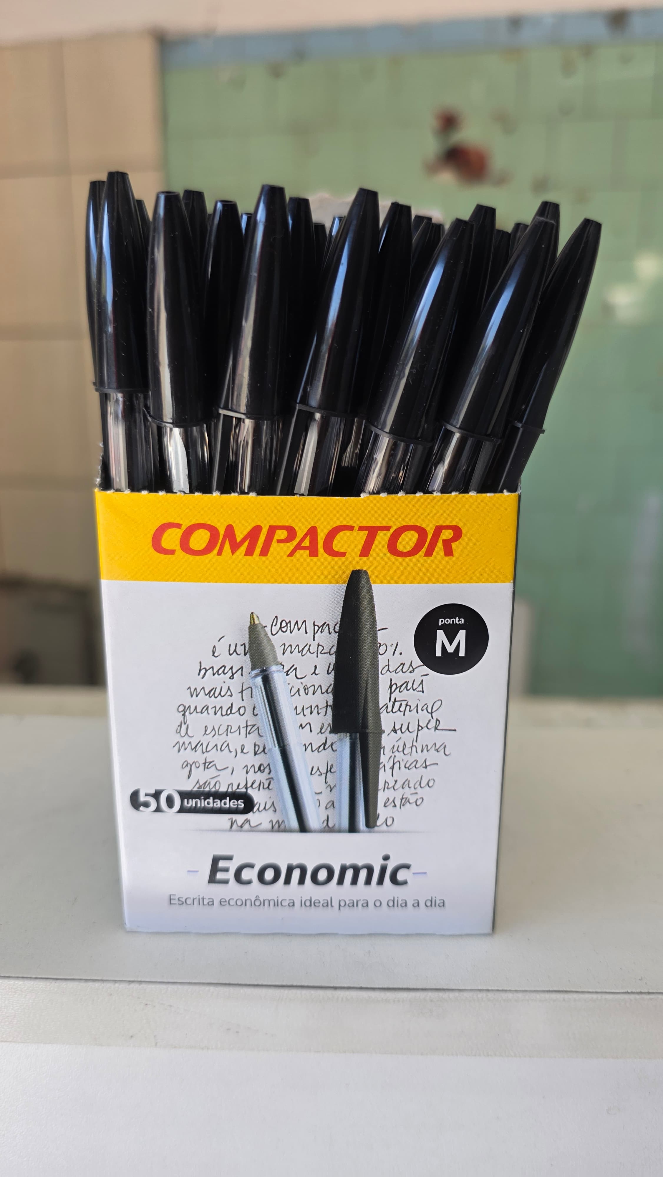 Caneta Preta Economic M Compactor CX/50