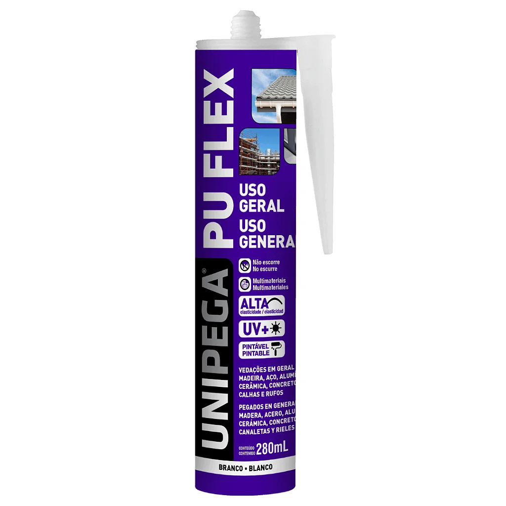 Selante PU Flex Unipega branco 280 ml