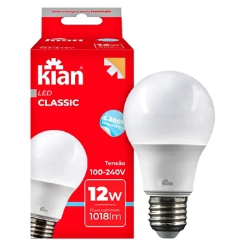 Lampada LED Kian 12W Bivolt