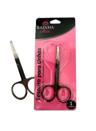 Tesoura para unhas ponta rainha Chic