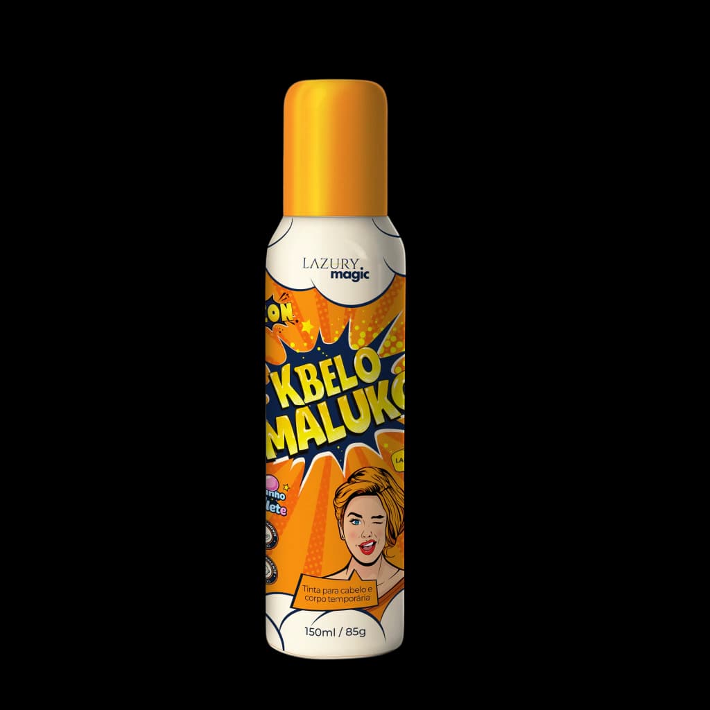 Spray Kbelo Maluco laranja 150 ml