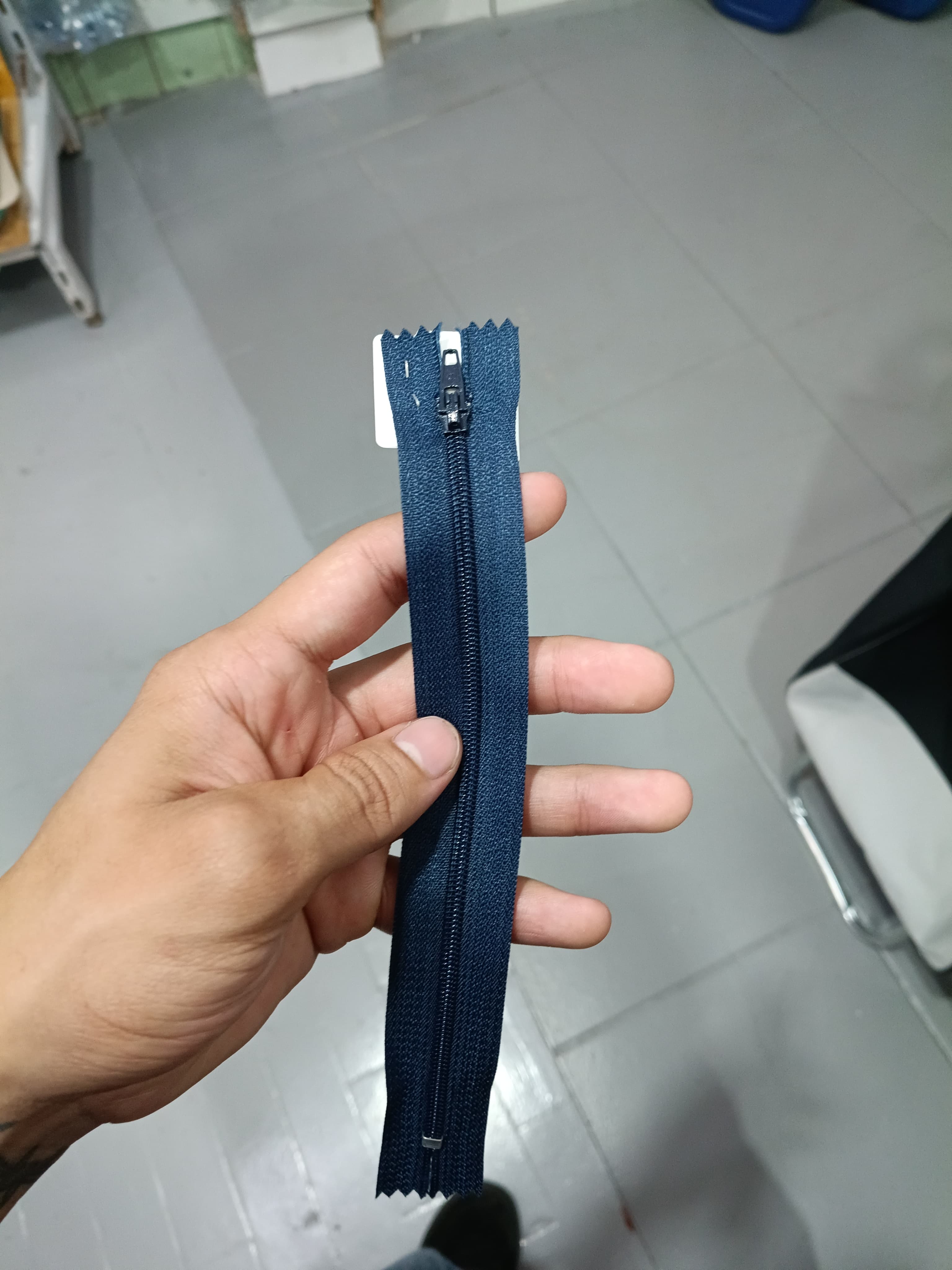 Ziper Comum RO10847 18CM Marinho (unidade)