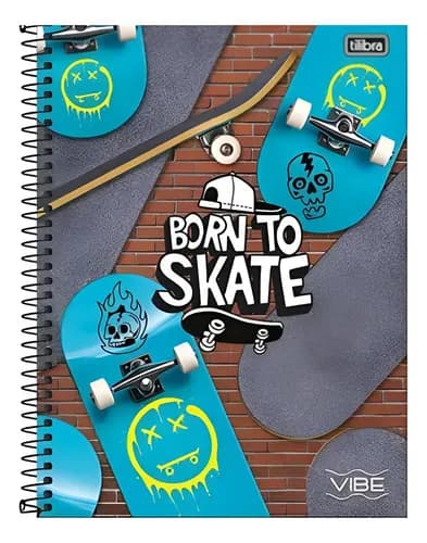 Caderno Univ. CD 20X1 320FLS Vibes Sports 9-1162-7 (unidade)