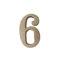 Número colonial Pexcel bronze 6/9