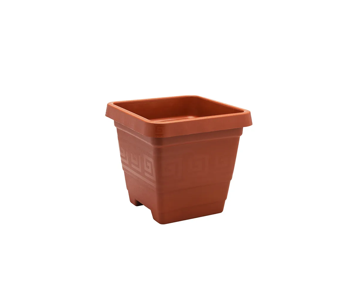 Vaso Quadrado M 6 Litros - Caf