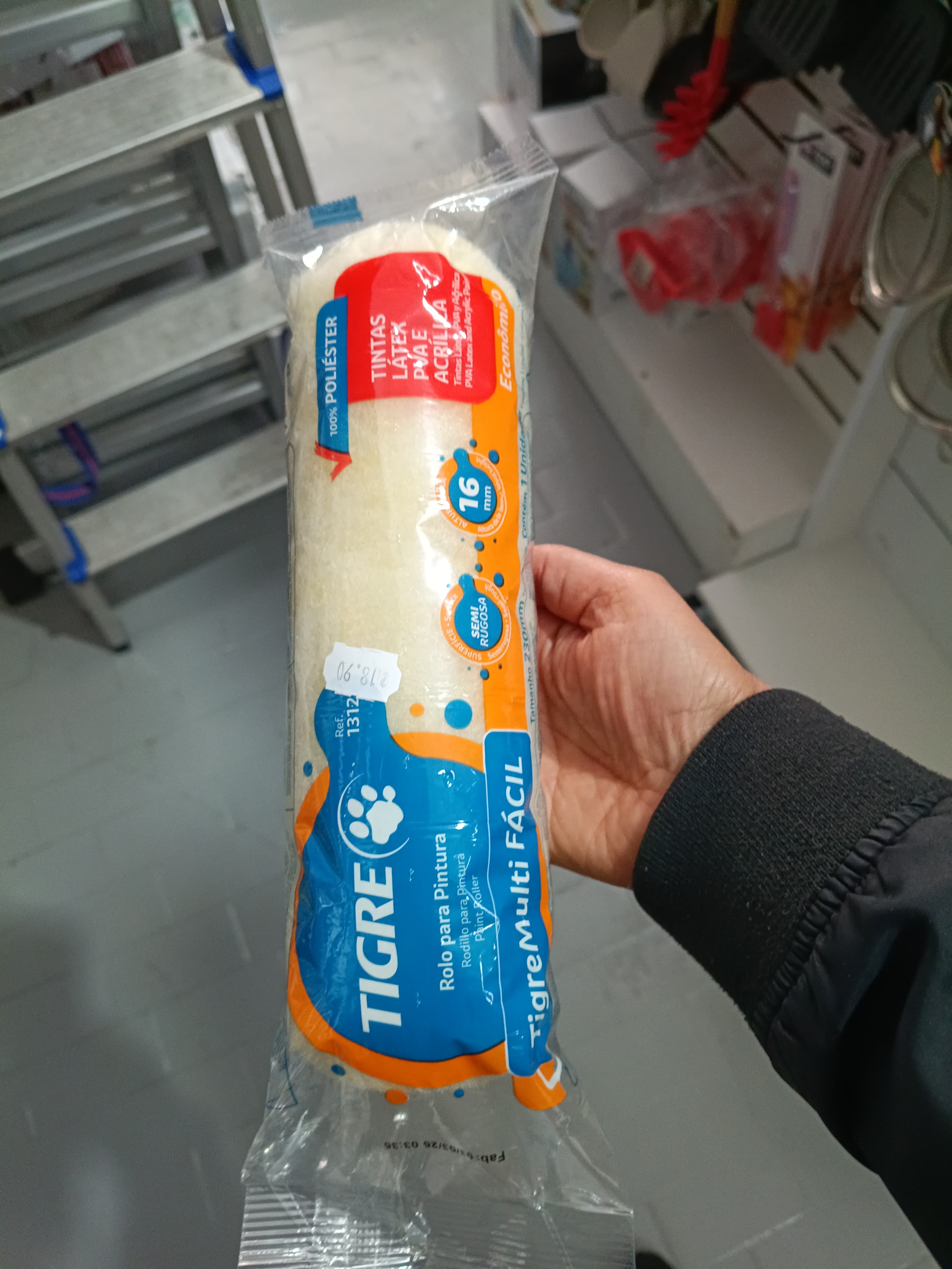 Rolo LA Tigre 23CM 1312 LA Sintetica 16MM