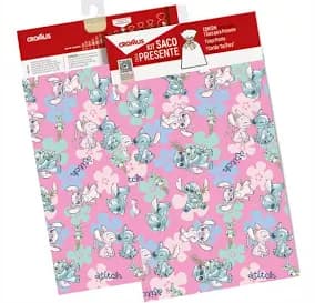 Kit para presente Stitch 30 x 44 cm Cromus