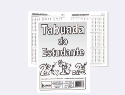 Tabuada do Estudante 10FLS 1856 (unidade)
