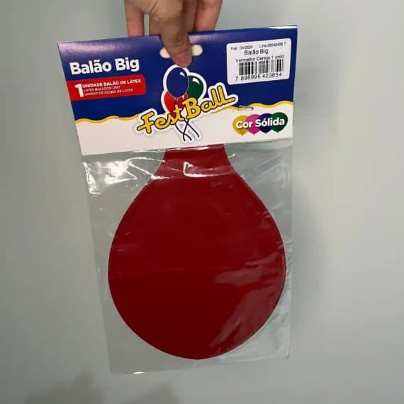 Balão Big Vermelho Festball