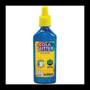 Cola Glitter Azul 35G Acrilex