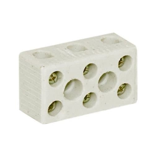 Conector Porcelana 3P 10MM PQ 66132