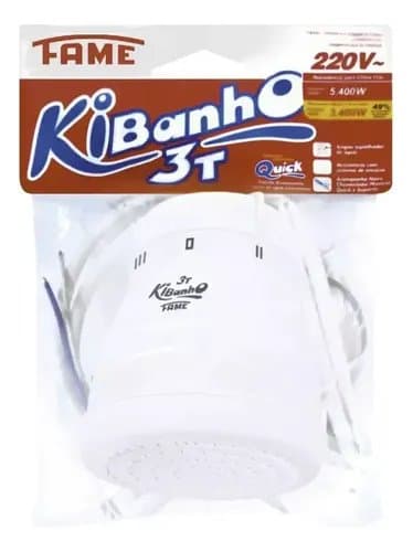 Chuveiro Fame Kibanho 3T 220V