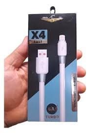 Cabo Fast USB/Lightning Almeida Cruz X4 BRANCO