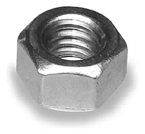 Porca 1/4 % Torneada ZINC.(D) (unidade)
